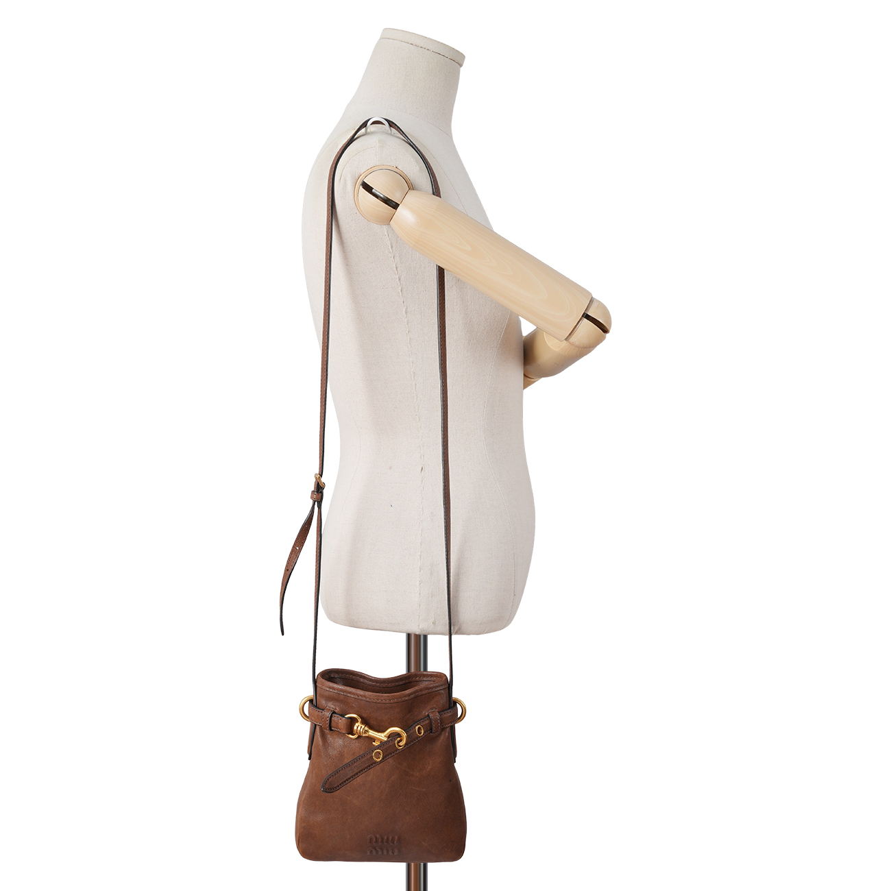 MIU MIU(USED)미우미우 나파 가죽 파우치